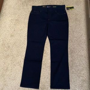 Brand new with tags size large stretch no zip Style & Co. Straight Leg Jeans.